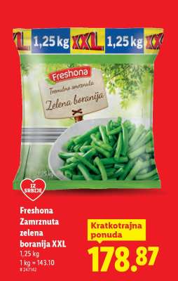 Freshona Zamrznuta zelena boranija XXL