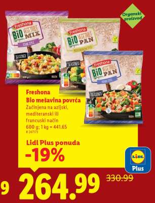 Freshona Bio mešavina povrća