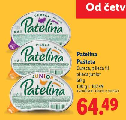 PATELINA PAŠTETA