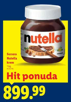 Ferrero Nutella Krem
