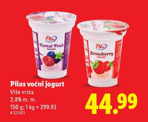 Pilos Voćni jogurt
