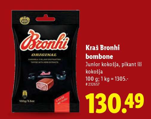 Kraš Bronhi bombone