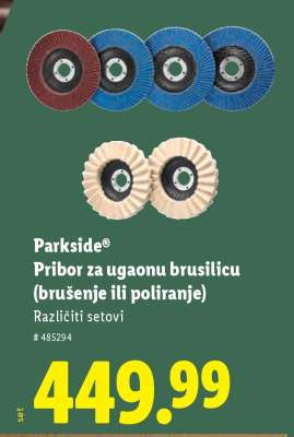 PARKSIDE Pribor za ugaonu brusilicu