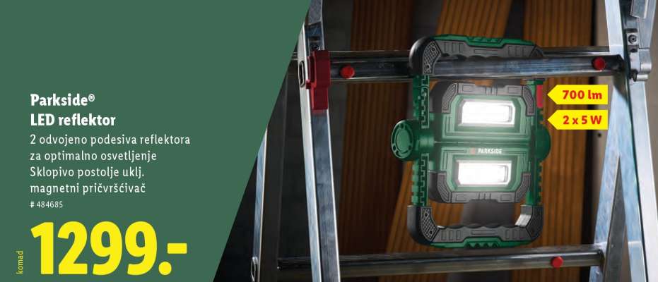 Parkside LED reflektor