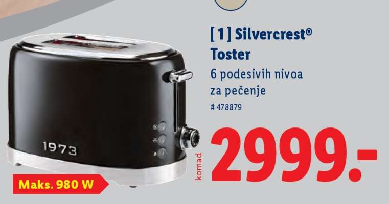 SILVERCREST Toster