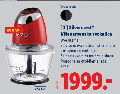 SILVERCREST Višenamenska seckalica