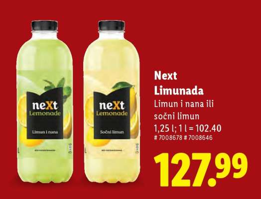 NEXT limunada