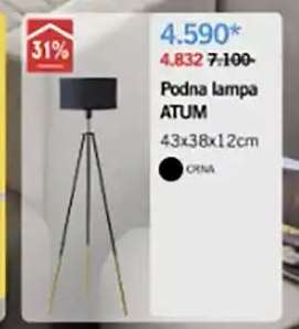 Podna lampa ATUM