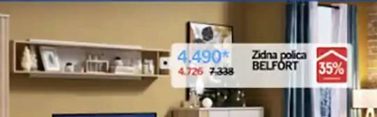 Zidna polica BELFORT