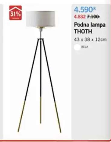 Podna lampa THOTH