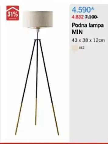 Podna lampa MIN