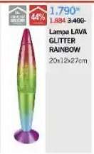 Lampa LAVA GLITTER RAINBOW