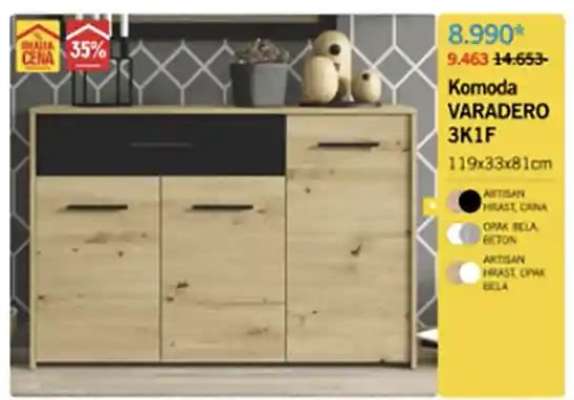 Komoda VARADERO 3K1F