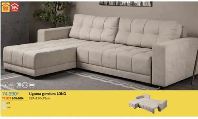 Ugaona garnitura LONG