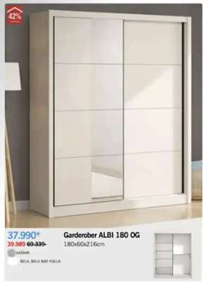 Garderober ALBI 180 OG