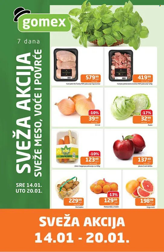 Gomex katalog - 14.01.2026 - 20.01.2026. Stranica 1