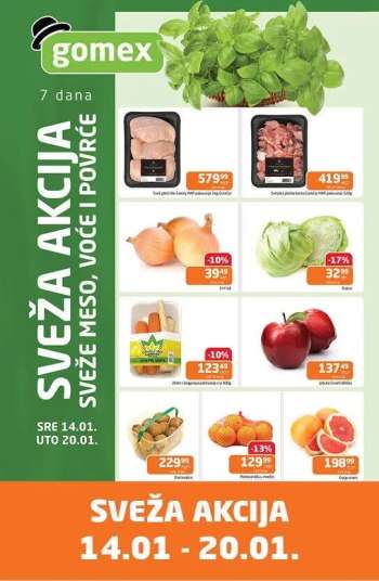 Gomex katalog - 14.01.2026 - 20.01.2026.
