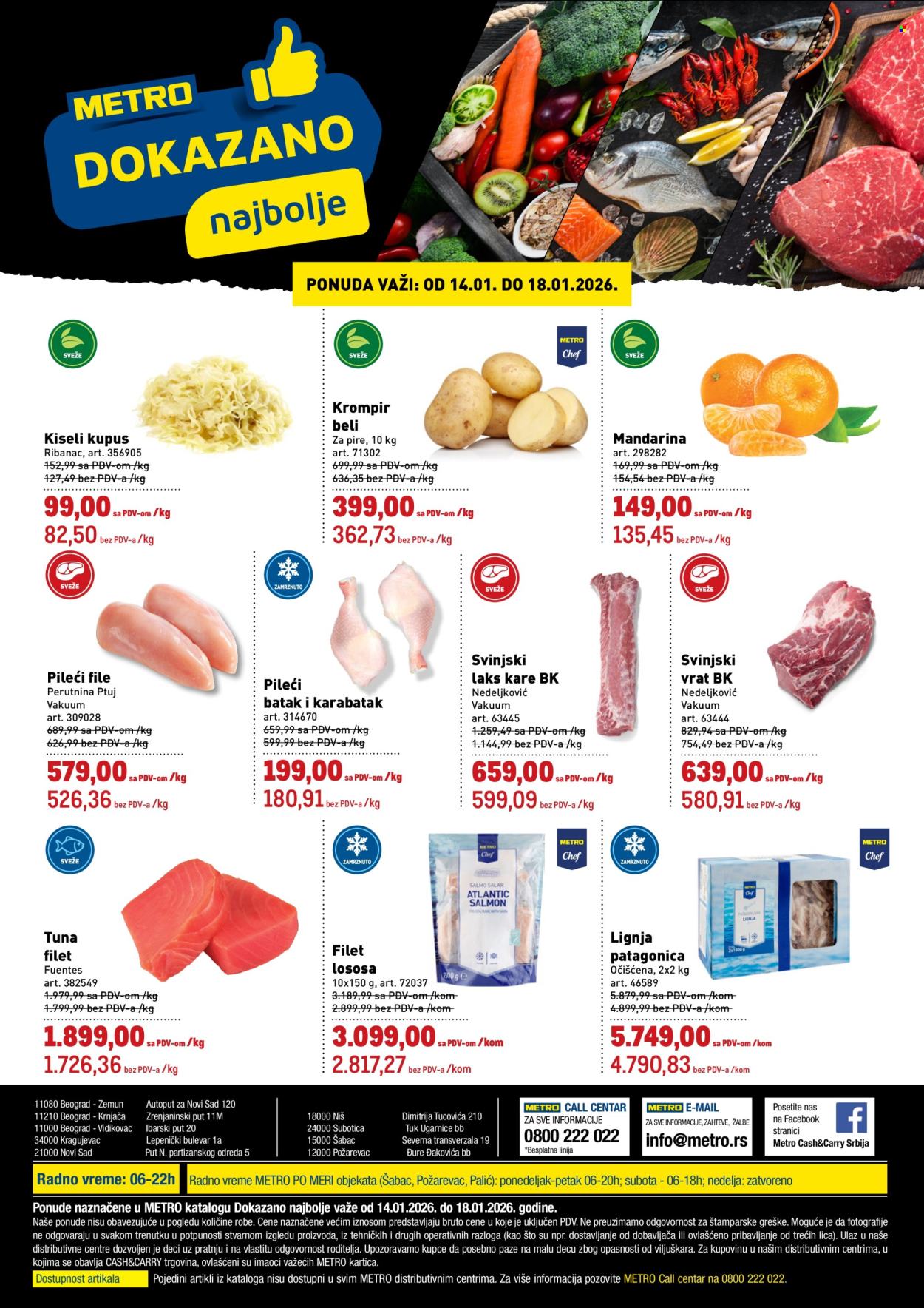 Metro katalog - 14.01.2026 - 18.01.2026. Stranica 1