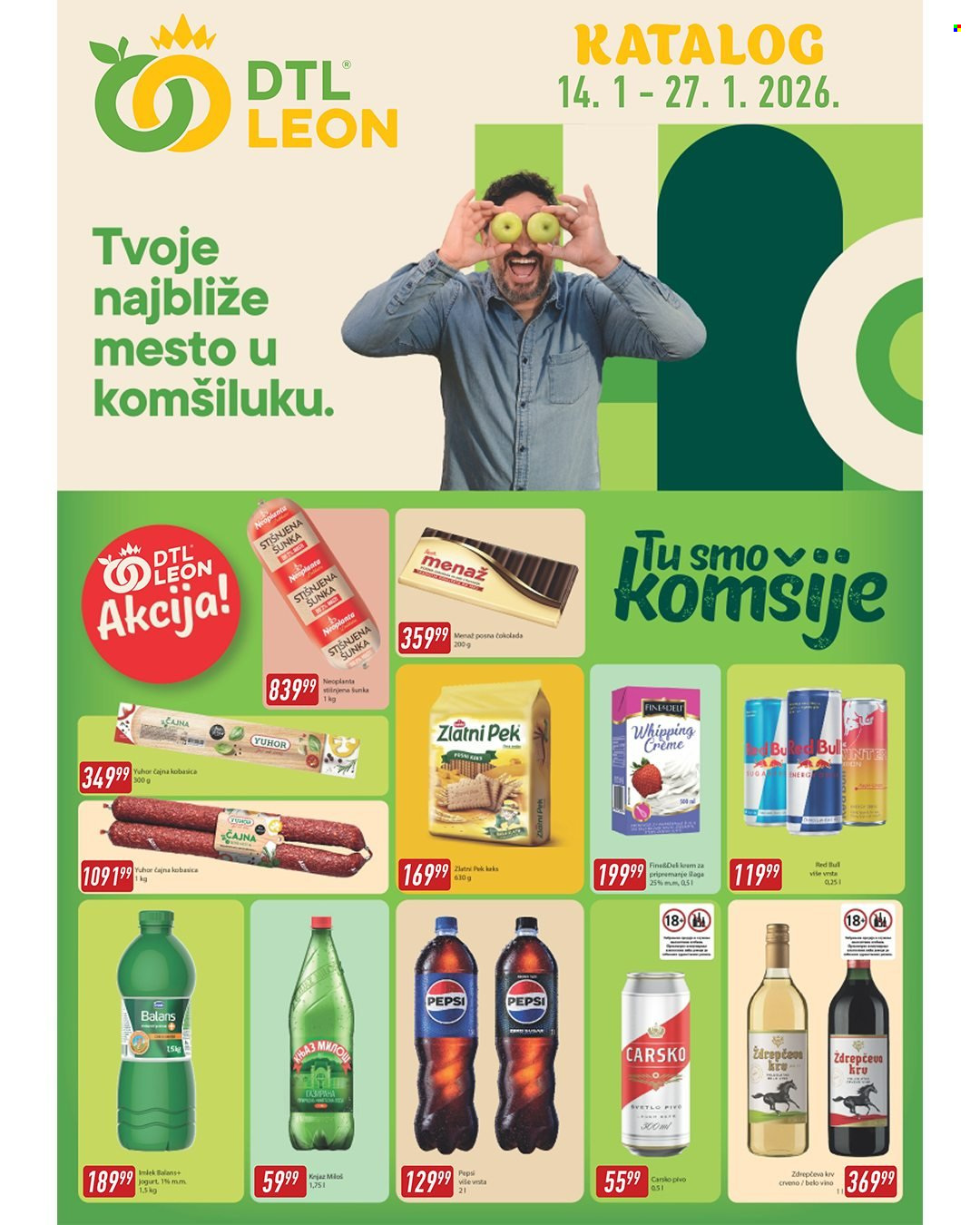 Leon Diskont katalog - 14.01.2026 - 27.01.2026. Stranica 1