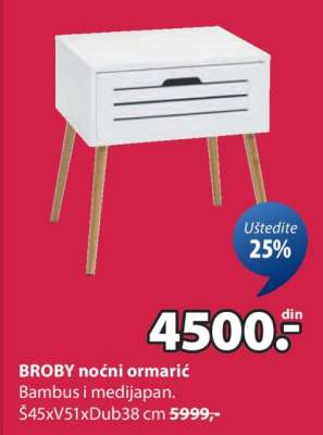 BROBY NOĆNI ORMARIĆ