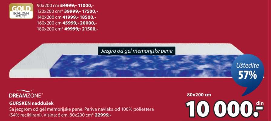 DREAMZONE GURSKEN NADDUŠEK