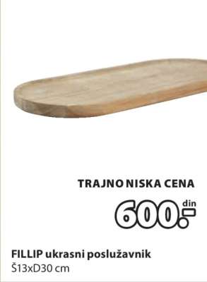 FILLIP ukrasni poslužavnik