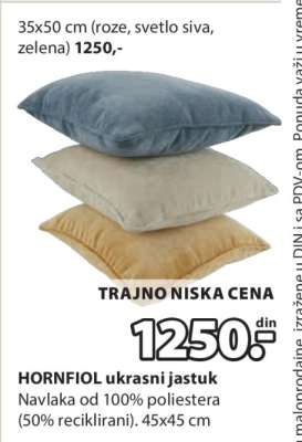 HORNFIOL UKRASNI JASTUK