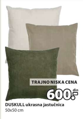 DUSKULL UKRASNA JASTUČNICA