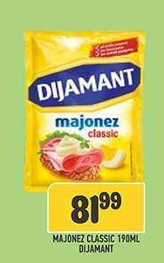 Majonez Classic 190ml Dijamant