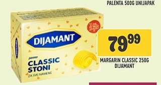 Margarín Classic 250g Dijamant