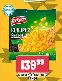 Kukuruz šećerac 400g Frikom