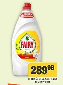 Deterdžent za suđe Fairy Lemon 900ml