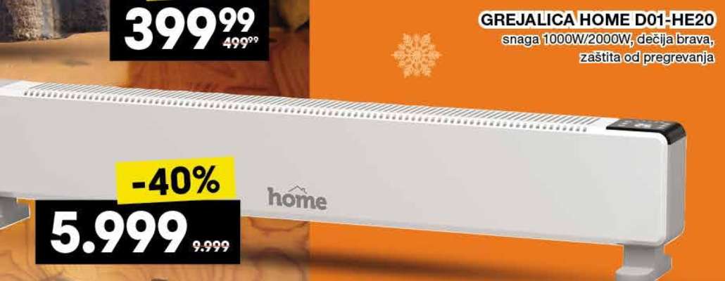 GREJALICA HOME D01-HE20