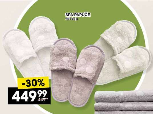 SPA PAPUČE