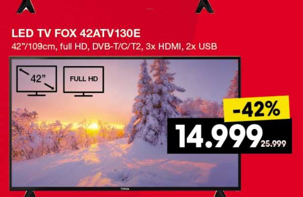 LED TV Fox 42ATV130E