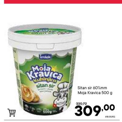 Sitan sir 60%mm Moja Kravica 500 g