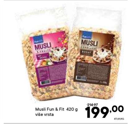 MUSLI Fun&Fit