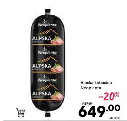 Alpska kobasica Neoplanta