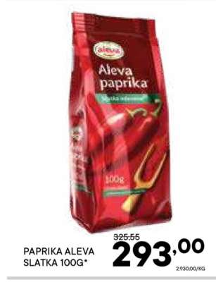 PAPRIKA ALEVA SLATKA 100G
