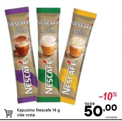 Kapućino Nescafe 14 g