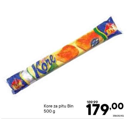 Kore za pitu Bin