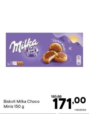 Biskvit Milka Choco Minis 150 g