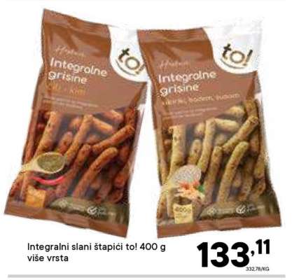 Integralni slani štapići to!