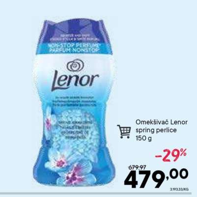 Omekšivač Lenor spring perlice