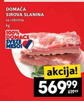 DOMAĆA SIROVA SLANINA