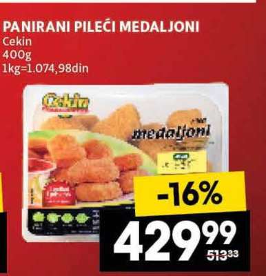 PANIRANI PILEĆI MEDALJONI