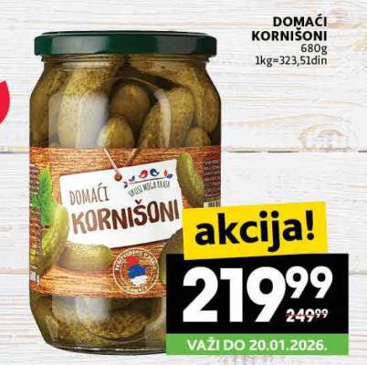 DOMAĆI KORNIŠONI