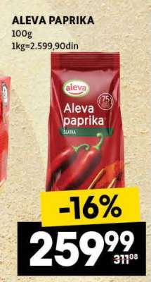 ALEVA PAPRIKA