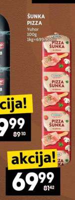 ŠUNKA PIZZA