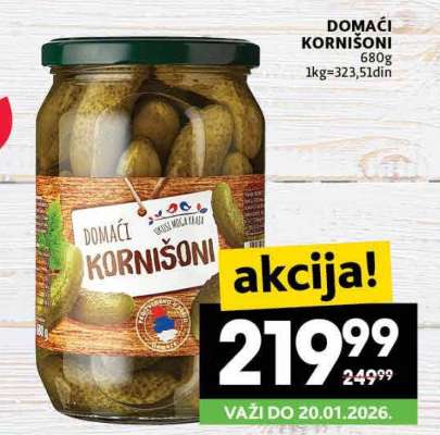 DOMAĆI KORNIŠONI